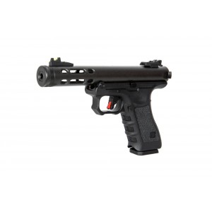 Страйкбольный пистолет WE Galaxy GBB, Metal, Green Gas, Черный WE-GX01-BK [WE]