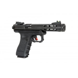 Страйкбольный пистолет WE Galaxy GBB, Metal, Green Gas, Черный WE-GX01-BK [WE]
