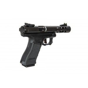 Страйкбольный пистолет WE Galaxy GBB, Metal, Green Gas, Черный WE-GX01-BK [WE]