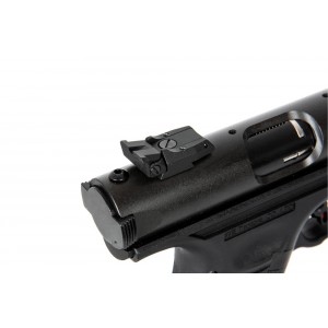 Страйкбольный пистолет WE Galaxy GBB, Metal, Green Gas, Черный WE-GX01-BK [WE]