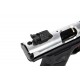 Страйкбольный пистолет WE Galaxy GBB, Metal, Green Gas, Серебристая рама WE-GX01A-SV [WE]