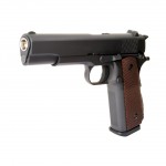 Страйкбольный пистолет WE COLT M1911А1, металл, GBB, увеличенный магазин, WE-E005B