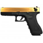 Страйкбольный пистолет WE GLOCK-18 gen3, авт, металл слайд, Titanium Version арт.: WE-G002A-TG