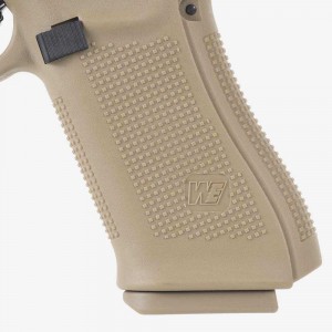 Страйбкольный пистолет WE GLOCK-17 gen5, металл слайд, сменные накладки, TAN/BLACK F Version WE-G001FVB-BK