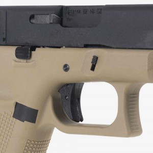 Страйбкольный пистолет WE GLOCK-17 gen5, металл слайд, сменные накладки, TAN/BLACK F Version WE-G001FVB-BK