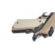 Страйкбольный пистолет WE COLT М1911А1 Desert Warrior 4.3 with Rail Tan WE-E011-TN