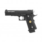 Страйкбольный пистолет WE COLT M1911 Hi-Capa 5.1., металл, перфорированный кожух, WE-H002
