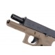 Страйкбольный пистолет WE GLOCK-18 gen3, авт, металл слайд WE-G002A-TAN