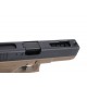 Страйкбольный пистолет WE GLOCK-18 gen3, авт, металл слайд WE-G002A-TAN