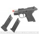 WE Модель пистолета Beretta PX4 STORM Bulldog Short с 6-тью затыльниками и доп. магазином, металл, черный