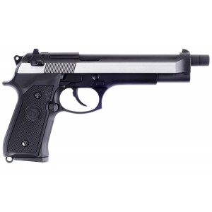 Страйкбольный пистолет WE M92 Long GBB Gas Full metal Dual tone/ Black [WE-M007A]