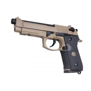 Модель пистолета Beretta M9A1 USMC TAN, GAS, Металл, Blow Back [WE]