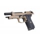 Модель пистолета Beretta M9A1 USMC TAN, GAS, Металл, Blow Back [WE]