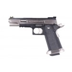 Страйбкольный пистолет WE Hi-Capa 5.1 Force T.REX – Silver, Metal, GBB, GAS