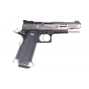 Страйбкольный пистолет WE Hi-Capa 5.1 Force T.REX – Silver, Metal, GBB, GAS