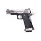 Страйбкольный пистолет WE Hi-Capa 5.1 Force T.REX – Silver, Metal, GBB, GAS