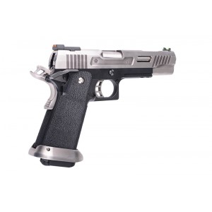 Страйбкольный пистолет WE Hi-Capa 5.1 Force T.REX – Silver, Metal, GBB, GAS