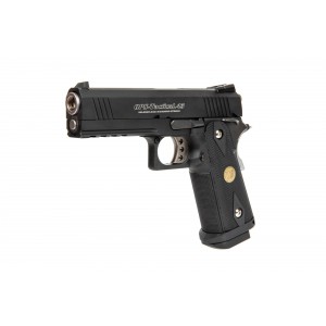 Страйкбольный пистолет WE Hi-Capa 4.3 Maple Leaf OPS Special Edition pistol replica - black 