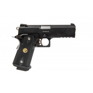 Страйкбольный пистолет WE Hi-Capa 4.3 Maple Leaf OPS Special Edition pistol replica - black 