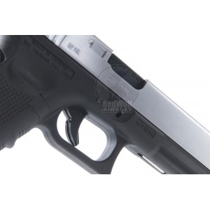 Страйкбольный пистолет (WE) GLOCK 18C Gen.4 Semi/Auto Silver, GAS, GBB