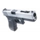 Страйкбольный пистолет (WE) GLOCK 18C Gen.4 Semi/Auto Silver, GAS, GBB