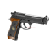 Страйкбольный пистолет (WE) M9 SAMURAI STARS металл Black, GBB, green gas WE-M92SPS-BK