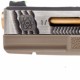 Страйкбольный пистолет WE GLOCK-17 G-Force металл слайд, TAN рамка, хромированный слайд,  золоченый ствол WE-G001WET-4