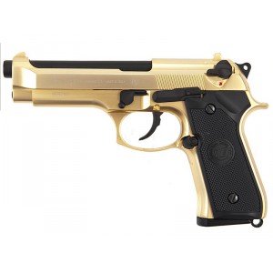 Страйкбольный пистолет WE-M004 WE M92 Full Metal GBB Pistol GOLD