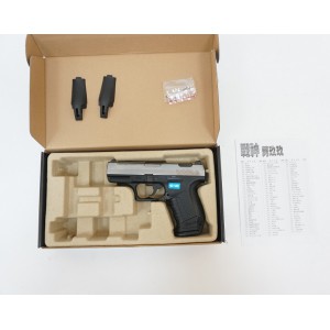 Страйкбольный пистолет WE Walther P99 GBB Silver (WE-PX001-SV)