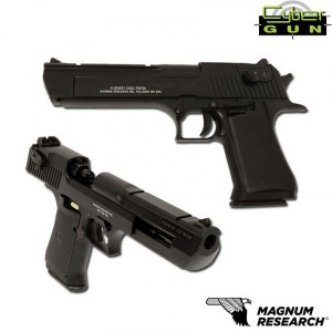 Magnum Research Licensed Semi/Full Auto Metal Desert Eagle CO2 Gas Blowback Airsoft Pistol by KWC арт.: 090505 [CYBERGUN]