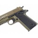 Страйкбольный пистолет Cybergun Colt 1911 Metal Slide spring Dark Earth - 180126