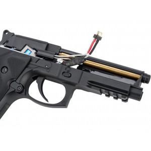 Электрический пистолет Cyma CM.131S Gen.3 Airsoft AEP Gun incl. Mosfet, LiPo Battery and USB Charger, Black