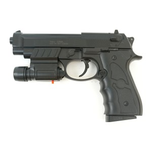 Страйкбольный пистолет Galaxy G.052BL (Beretta 92) с ЛЦУ СПРИНГ
