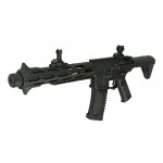 Страйкбольный автомат Ares M4 Amoeba Honey Badger BK 12' (AM-013-BK)