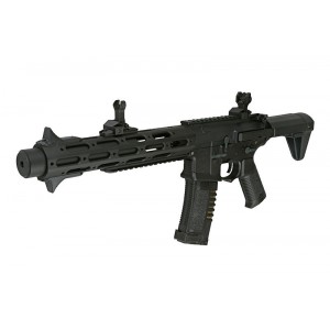 Страйкбольный автомат Ares M4 Amoeba Honey Badger BK 12' (AM-013-BK)