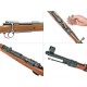 DiBoys Модель винтовки Mauser Kar98k, (Green Gas Version) металл-пластик ABS