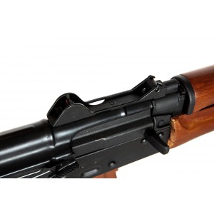 Страйкбольный автомат E&L ELAKS74UN AEG Essential Steel and real wood арт.: EL-A104S