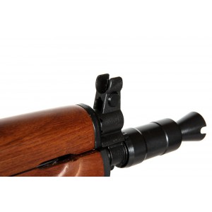 Страйкбольный автомат E&L ELAKS74UN AEG Essential Steel and real wood арт.: EL-A104S
