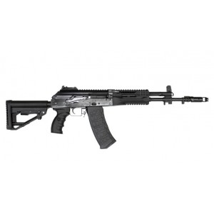 Страйкбольный автомат E&L AK-12 RAF AEG Essential Steel (Mosfet Edition) EL-A116S