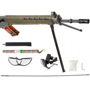 G&G Модель винтовки SIG SG550 с сошками и опт. прицелом
