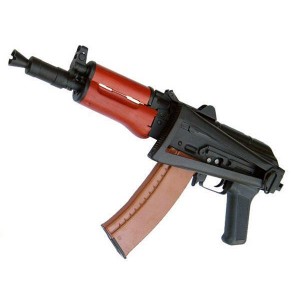 Модель автомата AKС-74U, дерево-металл RK-01-W [DOUBLE BELL]