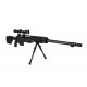 Well модель снайперской винтовки MB4411D UPV sniper rifle replica with scope and bipod