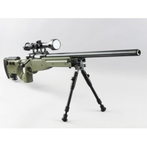 Well MB08D Spring Sniper Rifle (with scope & bipod) OD