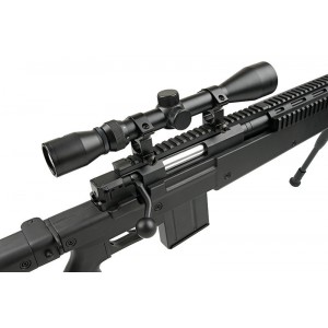 Well модель снайперской винтовки MB4406D Spring (with scope & bipod) BK