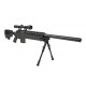 Well модель снайперской винтовки MB4406D Spring (with scope & bipod) BK