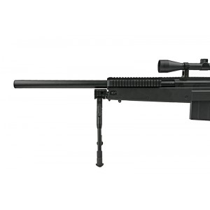 Well модель снайперской винтовки MB4406D Spring (with scope & bipod) BK