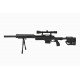 Well модель снайперской винтовки MB4410D sniper rifle replica with scope and bipod