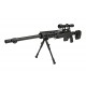 Well модель снайперской винтовки MB4411D sniper rifle replica with scope and bipod