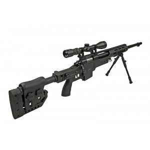 Well модель снайперской винтовки MB4411D sniper rifle replica with scope and bipod