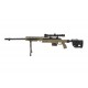 Well модель снайперской винтовки MB4411D sniper rifle replica OLIVE with scope and bipod